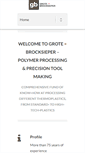 Mobile Screenshot of grote-brocksieper.com